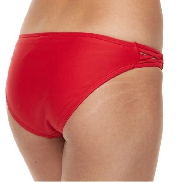 🆕 Sexy strappy red hipster bikini bottoms … - Picture 2 of 11